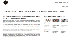 Desktop Screenshot of montres-femme.fr