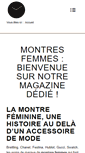 Mobile Screenshot of montres-femme.fr